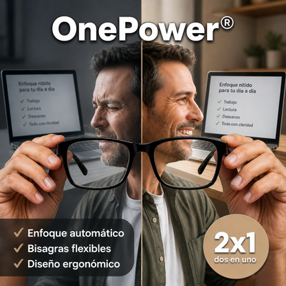 One Power | Lente Multifuncional 👓
