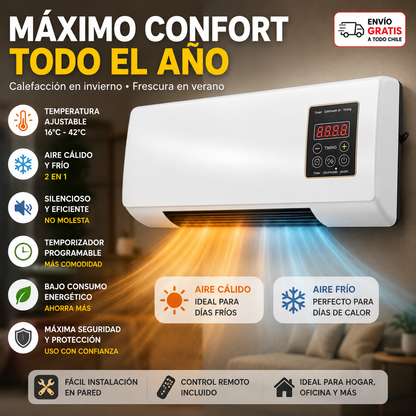 AirNova™ Climatizador Inteligente 2 en 1 ❄️🔥